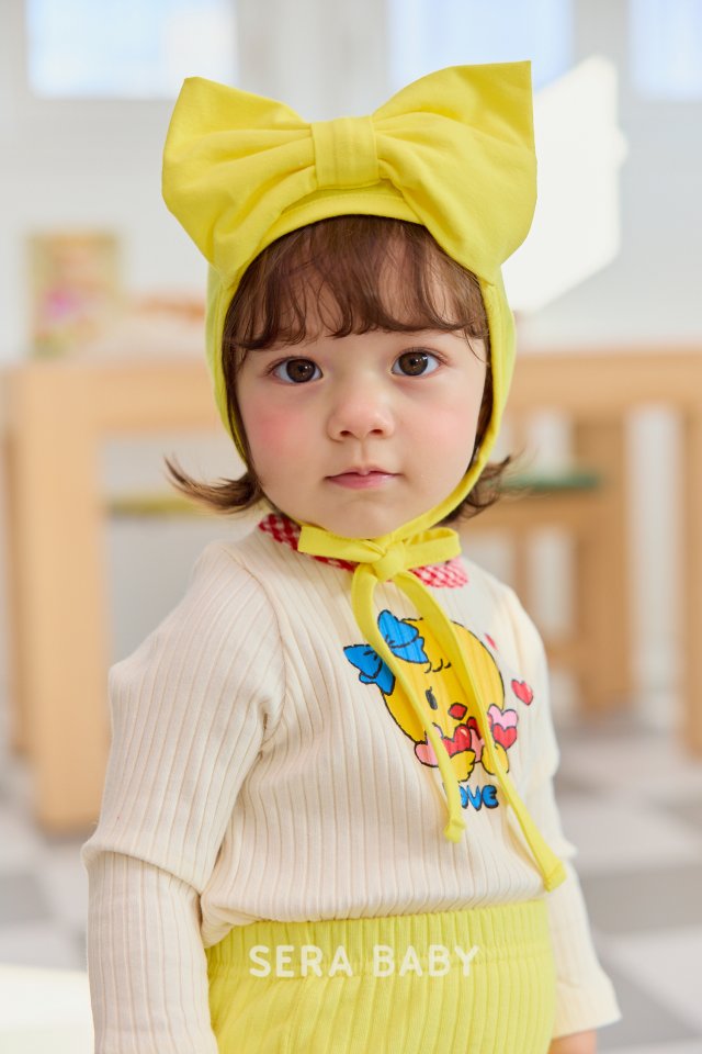 Sera - Korean Baby Fashion - #babylifestyle - Bebe Ribbon Hat - 2