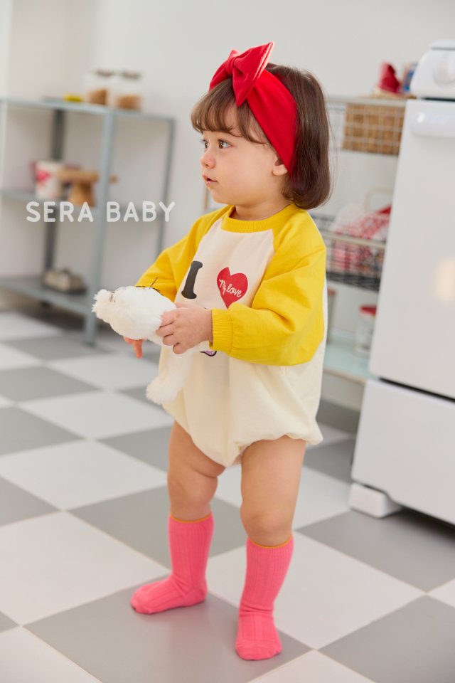 Sera - Korean Baby Fashion - #babylifestyle - Bebe I Love Suit - 11