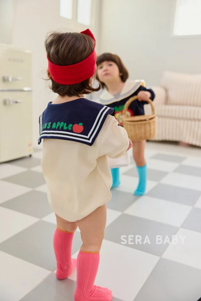 Sera - Korean Baby Fashion - #babygirlfashion - Bebe Apple Squirrel Suit - 4