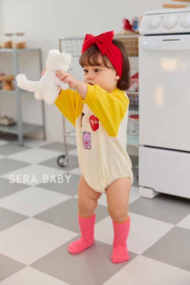 Sera - Korean Baby Fashion - #babyoninstagram - Bebe I Love Suit - 12