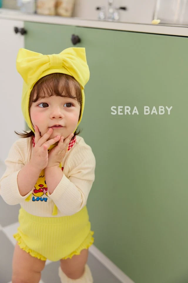 Sera - Korean Baby Fashion - #babyoninstagram - Bebe Ribbon Hat - 4