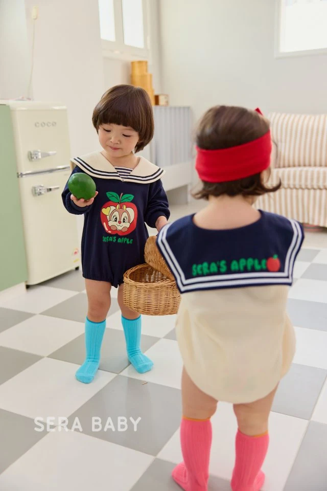 Sera - Korean Baby Fashion - #babyoutfit - Bebe Apple Squirrel Suit - 7