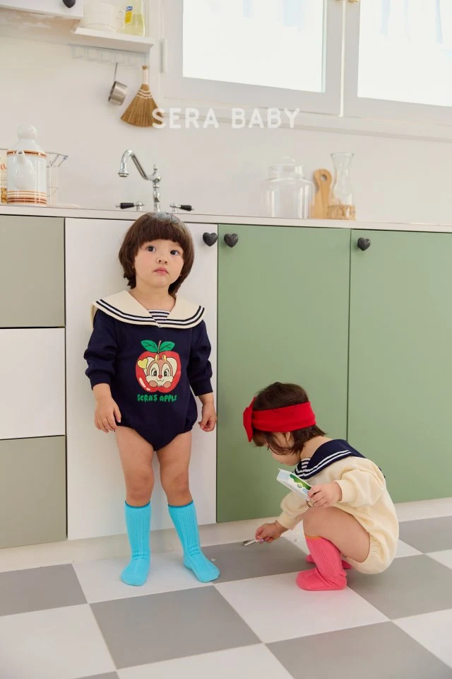 Sera - Korean Baby Fashion - #babywear - Bebe Apple Squirrel Suit - 9