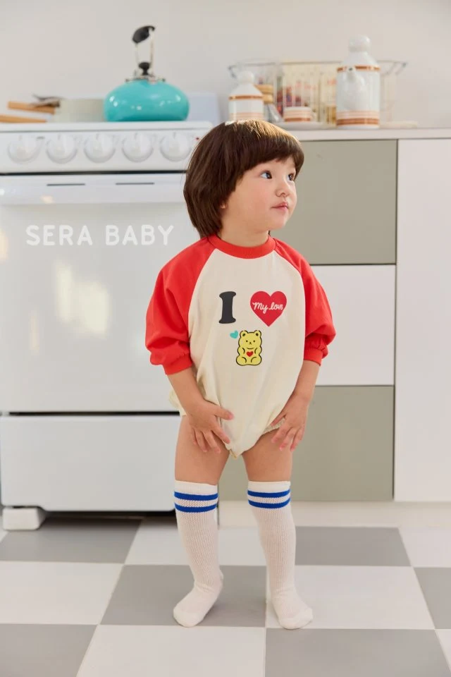 Sera - Korean Baby Fashion - #onlinebabyshop - Bebe I Love Suit - 4