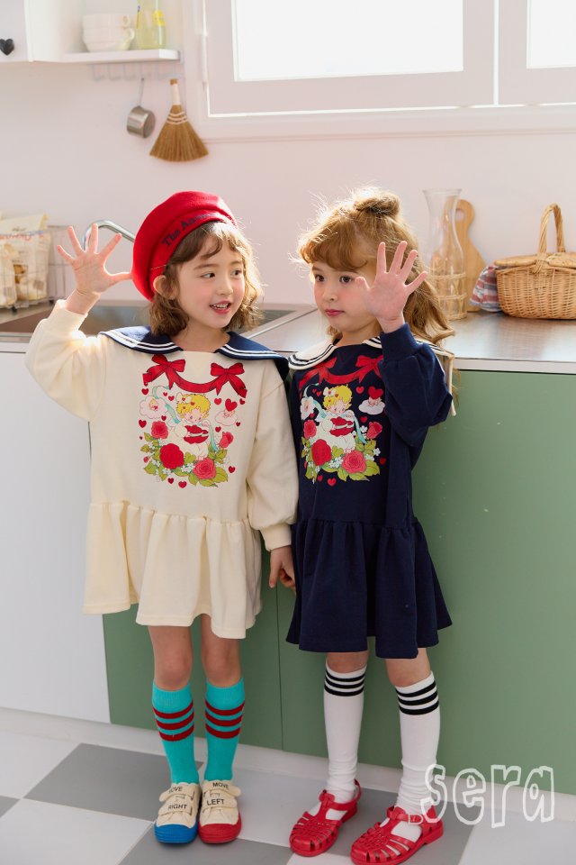 Sera - Korean Children Fashion - #childofig - Sailor One-piece - 7