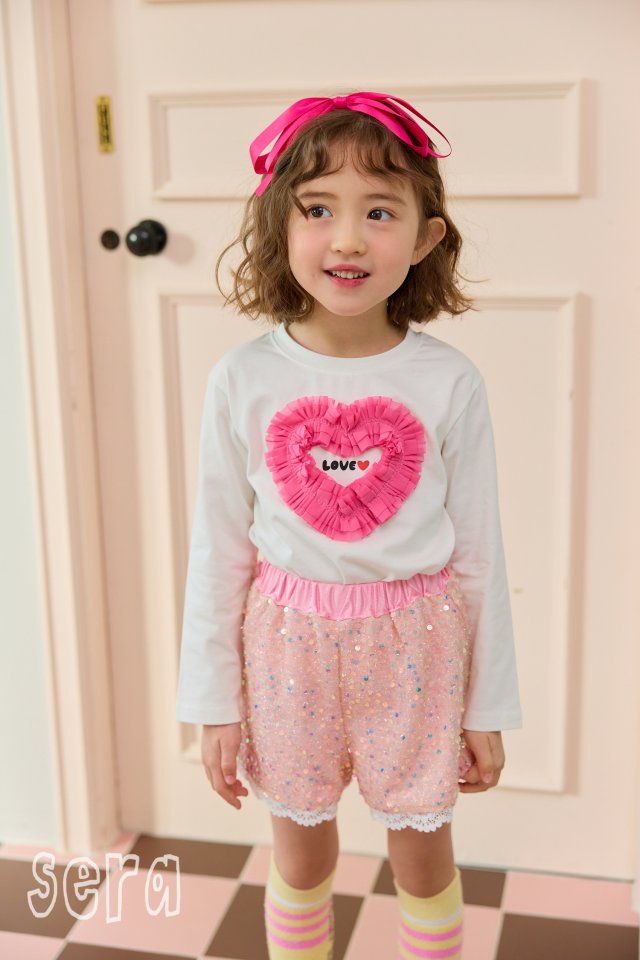 Sera - Korean Children Fashion - #childofig - Sequin Lace Shorts - 11