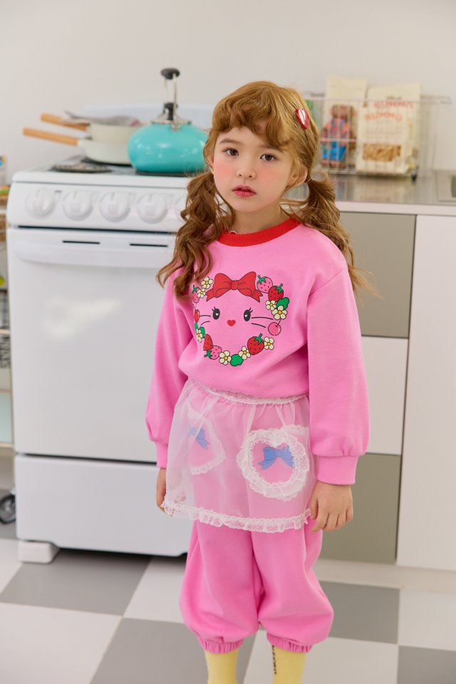 Sera - Korean Children Fashion - #childofig - Lace Heart Apron - 10