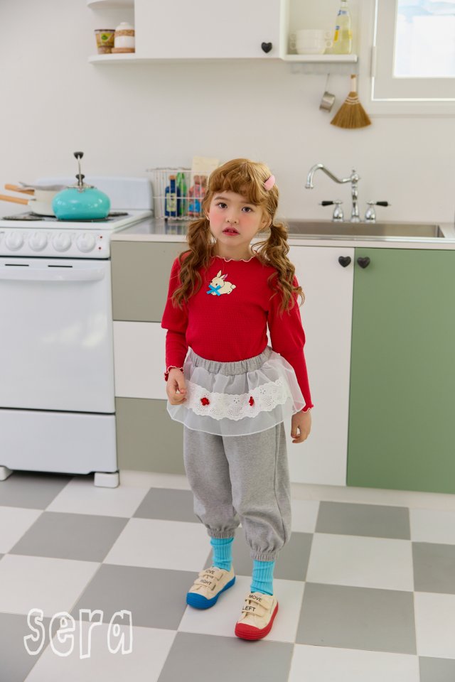 Sera - Korean Children Fashion - #childofig - Rose Apron Pants - 5