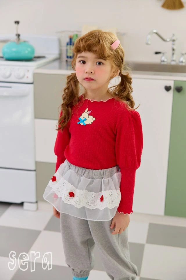 Sera - Korean Children Fashion - #childrensboutique - Rose Apron Pants - 6