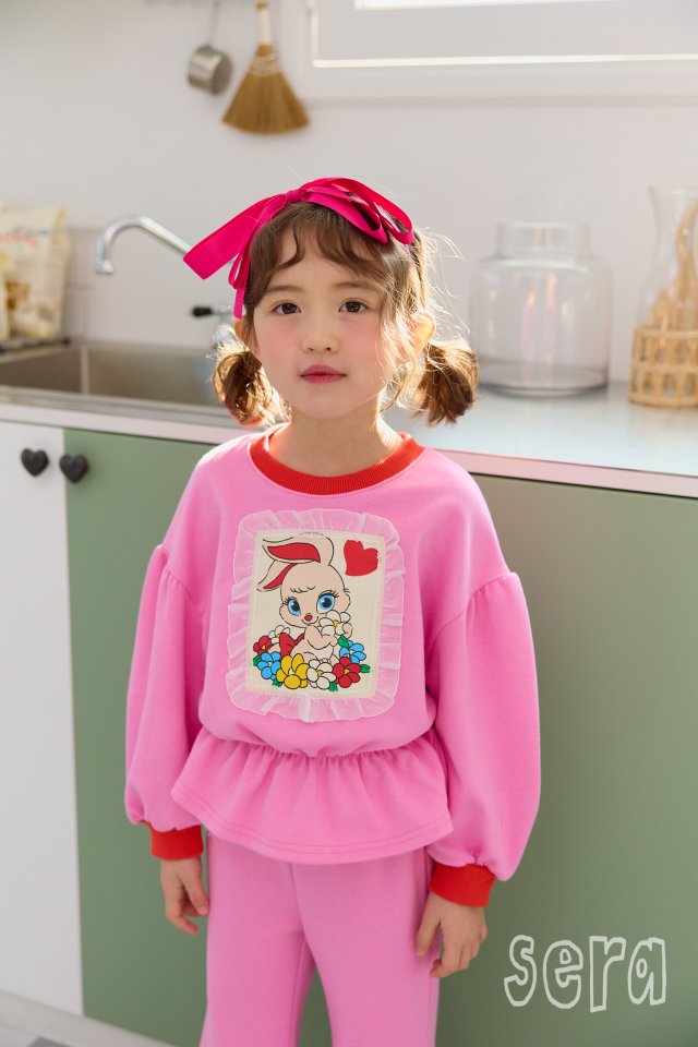 Sera - Korean Children Fashion - #designkidswear - Square Lace Long Tee - 6