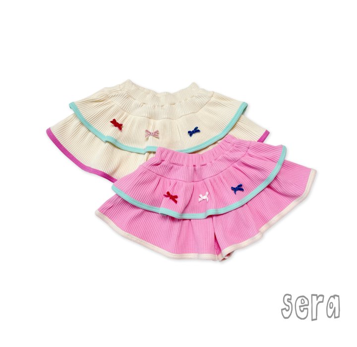 Sera - Korean Children Fashion - #fashionkids - Mini Ribbon Cancan Skirt Pants