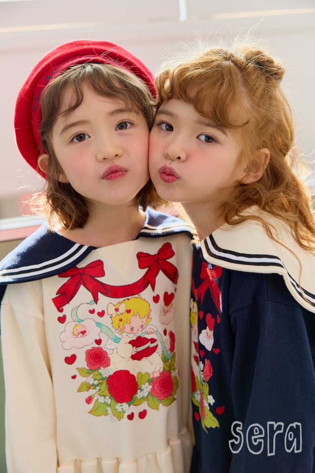 Sera - Korean Children Fashion - #kidsshorts - Sailor One-piece - 12