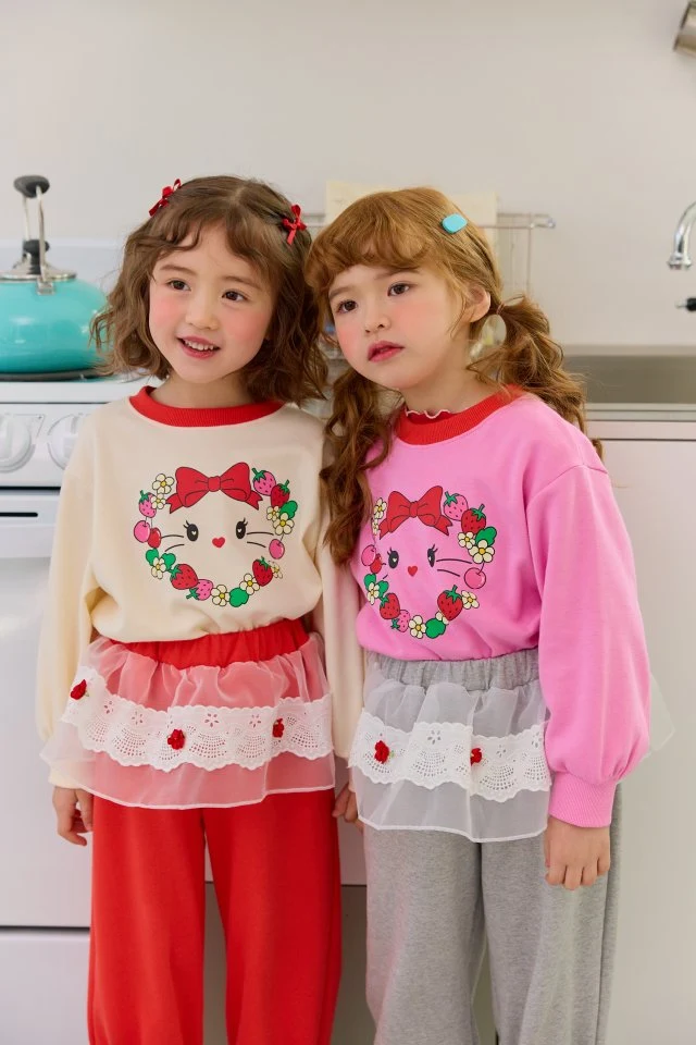 Sera - Korean Children Fashion - #kidsstore - Rose Apron Pants - 11