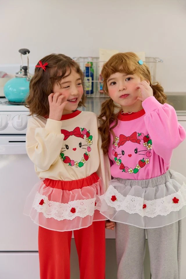 Sera - Korean Children Fashion - #kidzfashiontrend - Rose Apron Pants - 12