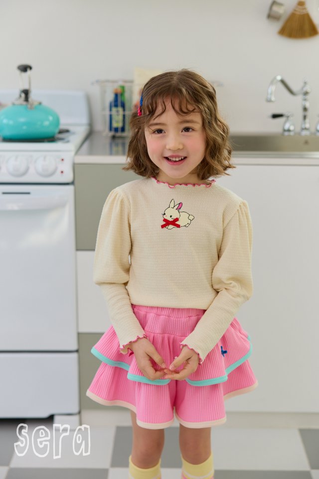 Sera - Korean Children Fashion - #littlefashionista - Mini Ribbon Cancan Skirt Pants - 6