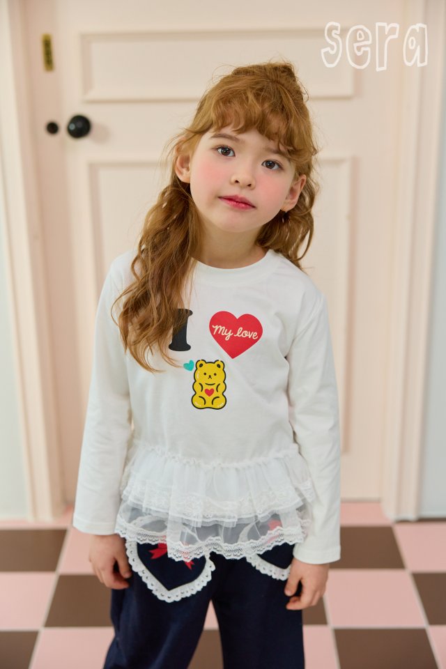 Sera - Korean Children Fashion - #magicofchildhood - Lace Bear Jelly Pants - 7