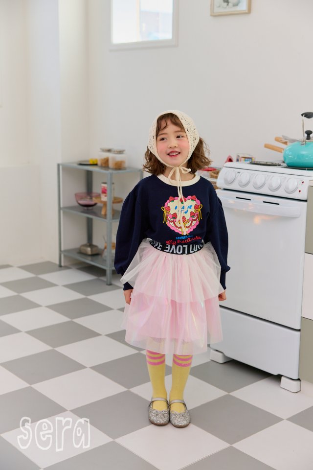 Sera - Korean Children Fashion - #magicofchildhood - Strawberry Cake Sweatshirts - 3