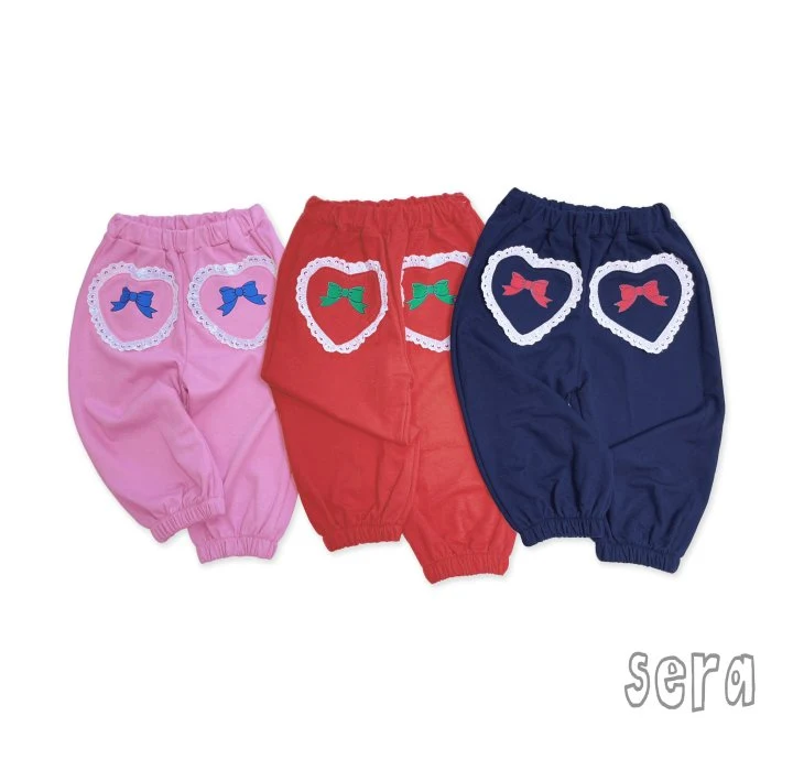 Sera - Korean Children Fashion - #magicofchildhood - Lily Heart Lace Pants