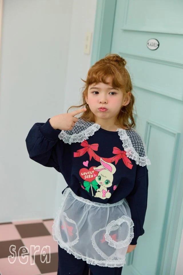 Sera - Korean Children Fashion - #minifashionista - Lily Heart Lace Pants - 2