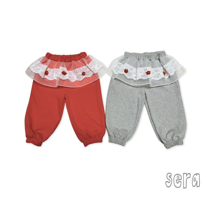 Sera - Korean Children Fashion - #prettylittlegirls - Rose Apron Pants