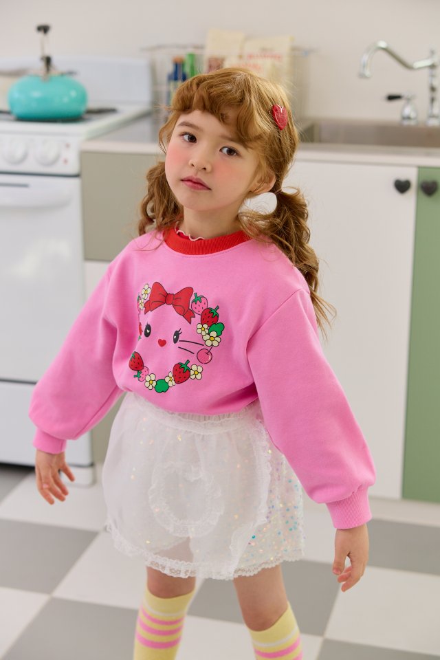 Sera - Korean Children Fashion - #todddlerfashion - Lace Heart Apron - 7