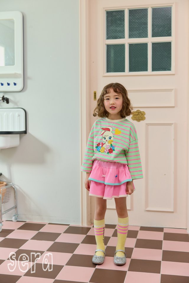 Sera - Korean Children Fashion - #toddlerclothing - Mini Ribbon Cancan Skirt Pants - 11