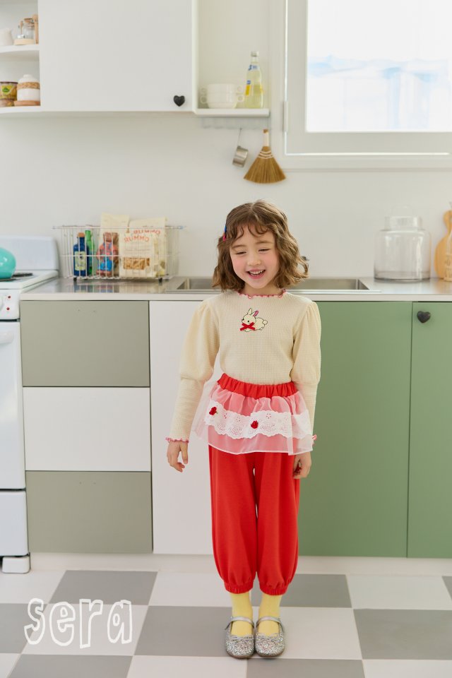 Sera - Korean Children Fashion - #toddlerclothing - Rose Apron Pants - 3