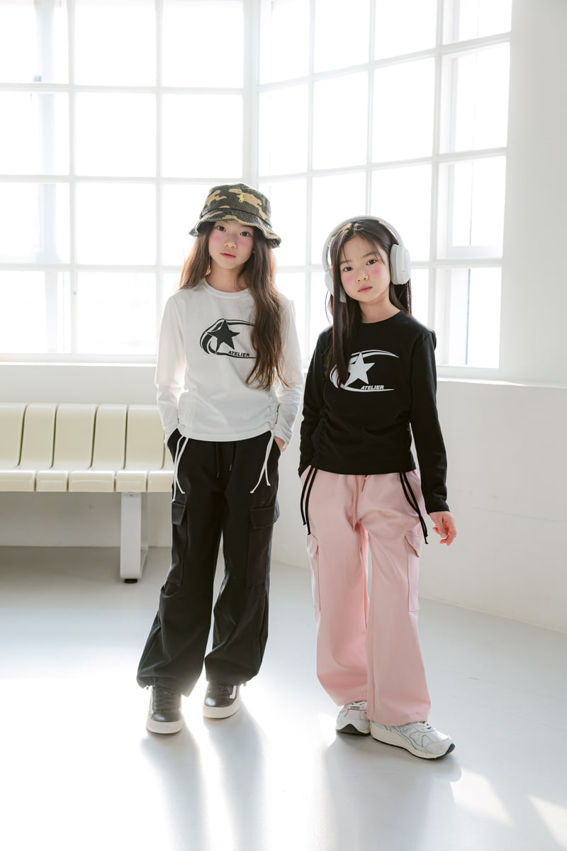 Sm2 - Korean Children Fashion - #Kfashion4kids - T06 Star String Tee - 10