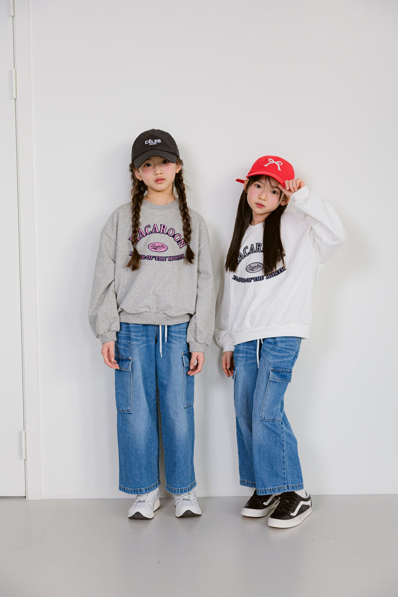 Sm2 - Korean Children Fashion - #Kfashion4kids - T09 Macaron Embroidery Sweatshirts - 9