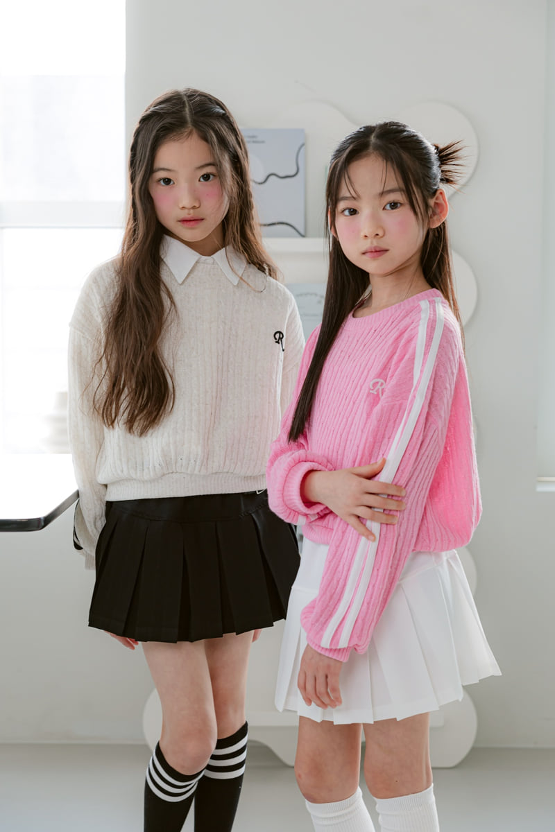 Sm2 - Korean Children Fashion - #childofig - T10 Twist Line Knit - 3