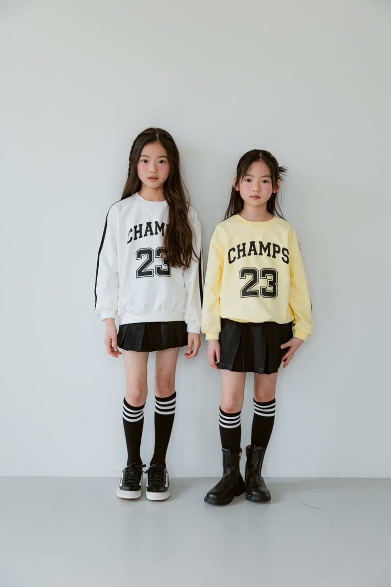 Sm2 - Korean Children Fashion - #childofig - T08 Champions Line Sweatshirts - 5