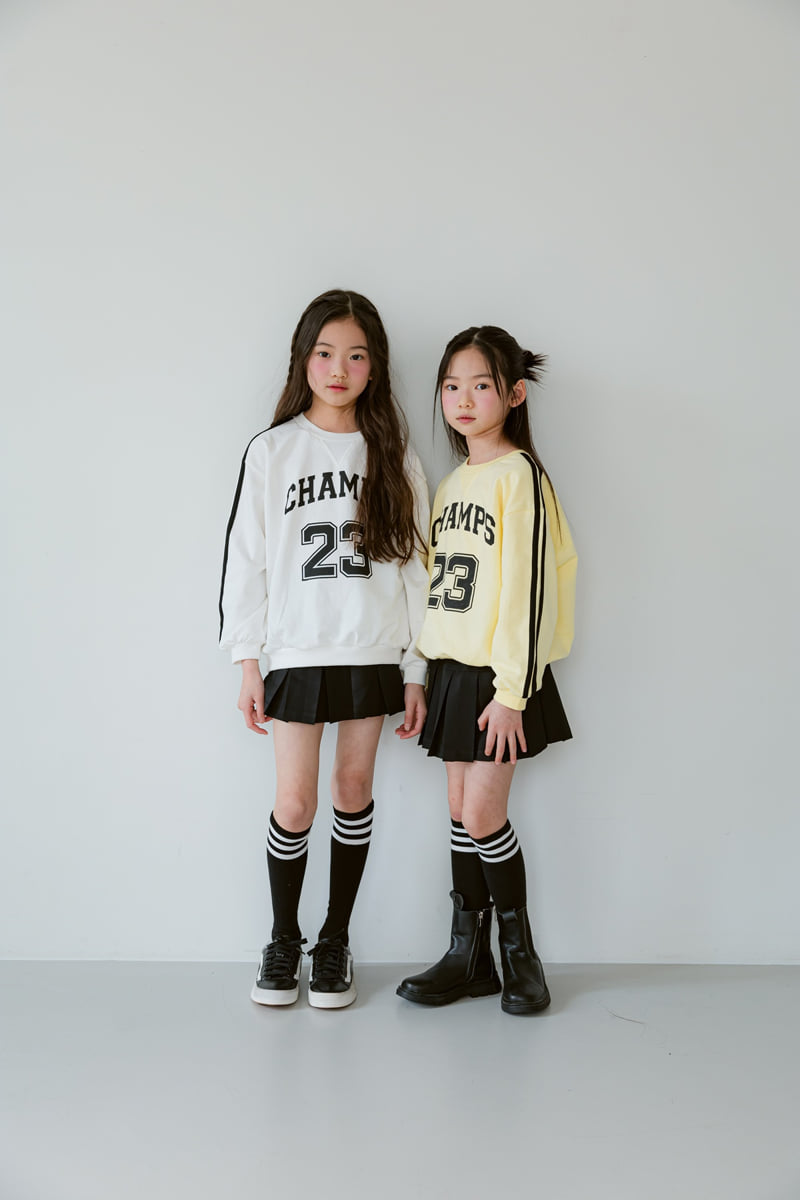 Sm2 - Korean Children Fashion - #childrensboutique - T08 Champions Line Sweatshirts - 6