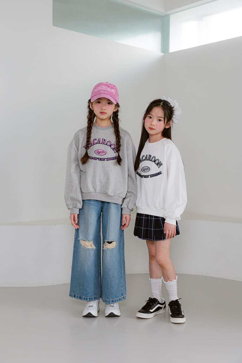 Sm2 - Korean Children Fashion - #designkidswear - T09 Macaron Embroidery Sweatshirts - 3