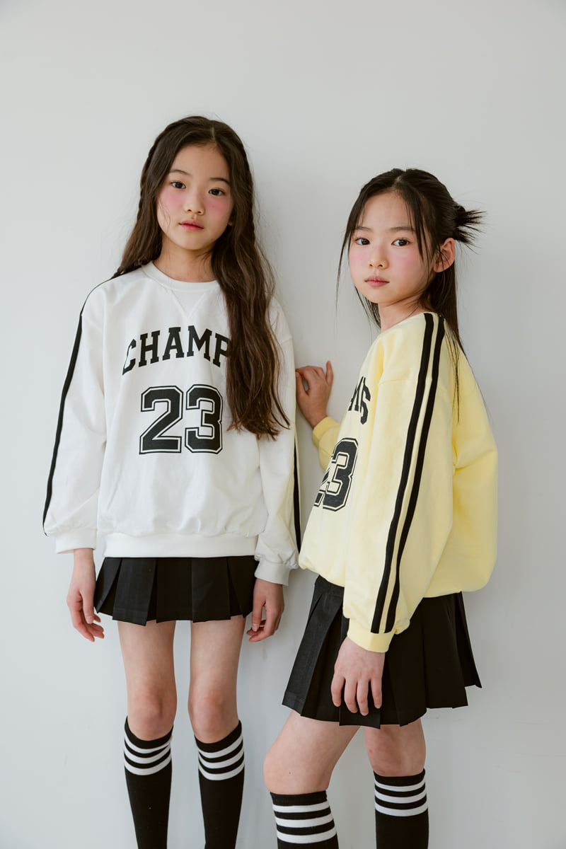 Sm2 - Korean Children Fashion - #designkidswear - T08 Champions Line Sweatshirts - 7