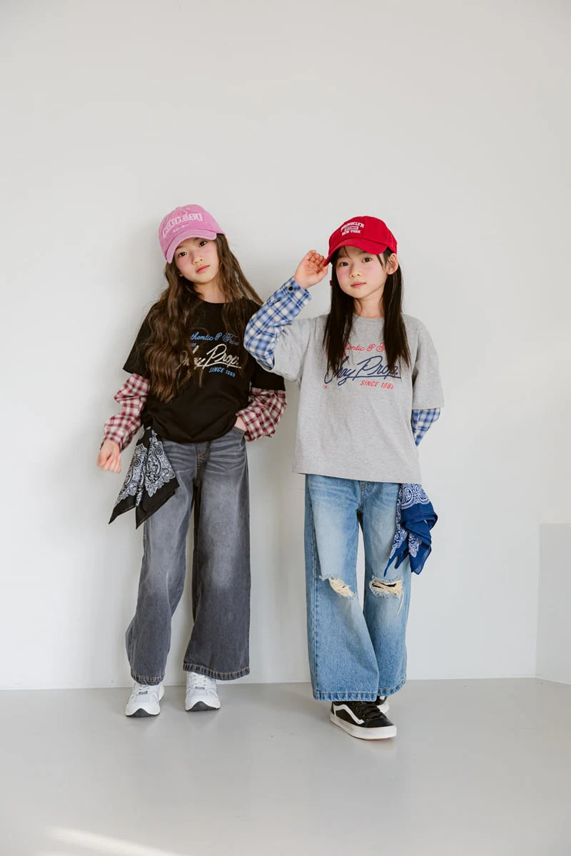 Sm2 - Korean Children Fashion - #fashionkids - T03 Vintage Layered Tee - 7