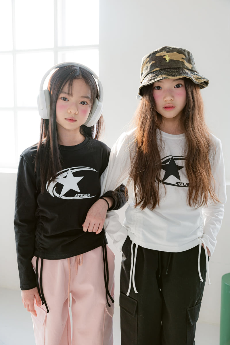 Sm2 - Korean Children Fashion - #kidsstore - T06 Star String Tee - 8