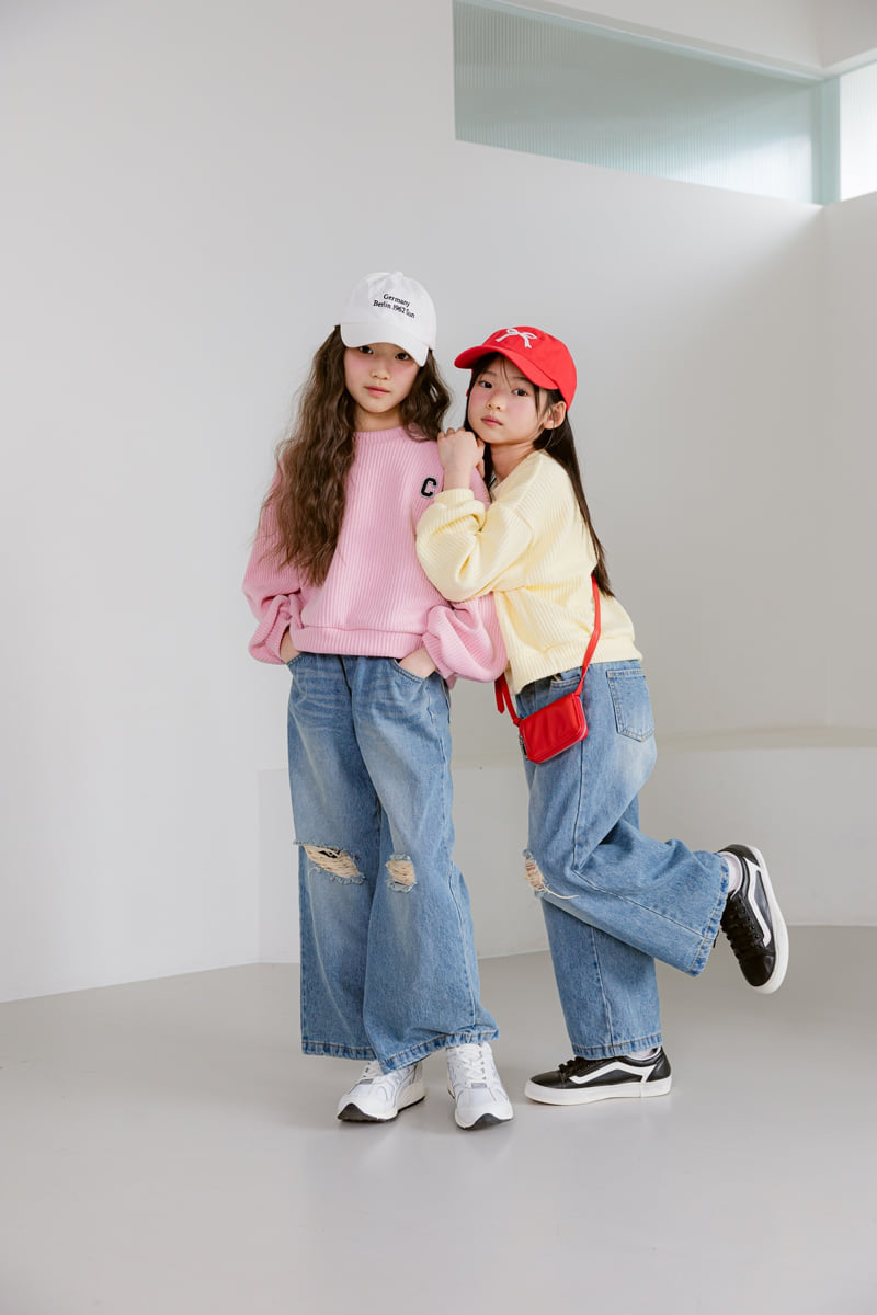 Sm2 - Korean Children Fashion - #kidsstore - P01 Denim Pants - 3