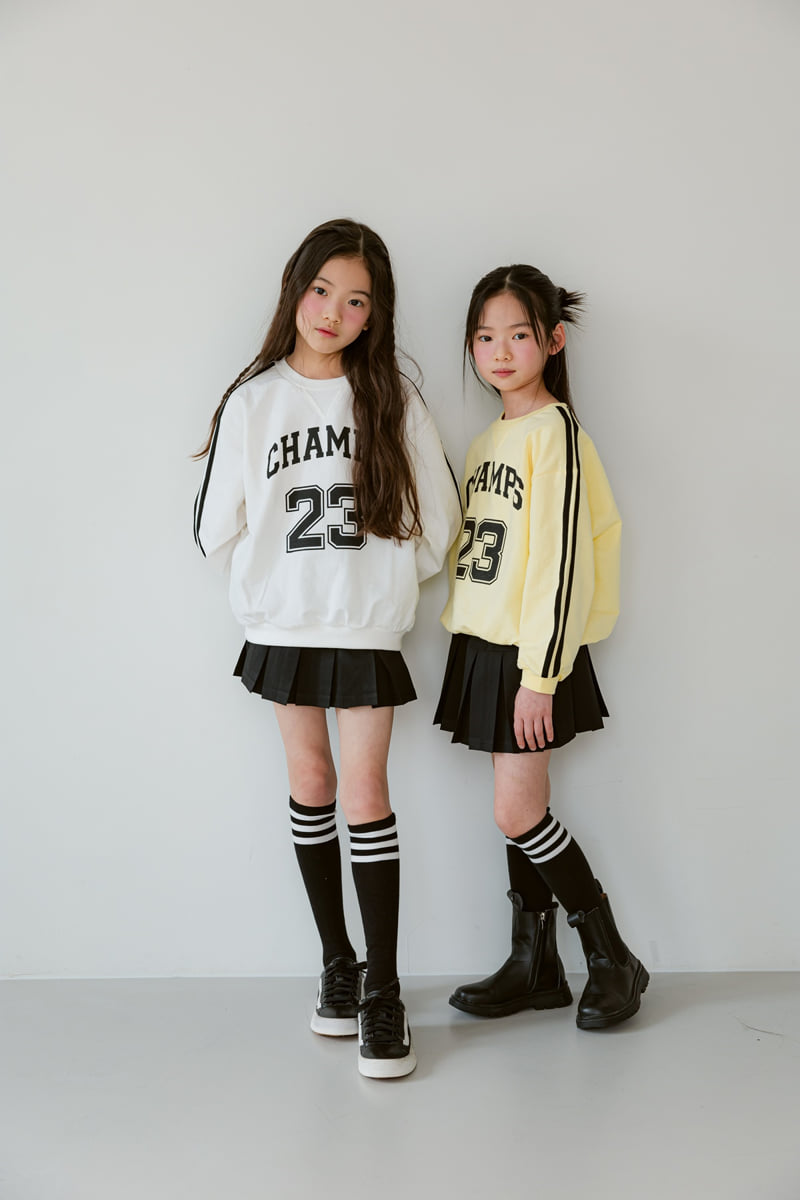 Sm2 - Korean Children Fashion - #kidsstore - T08 Champions Line Sweatshirts - 11