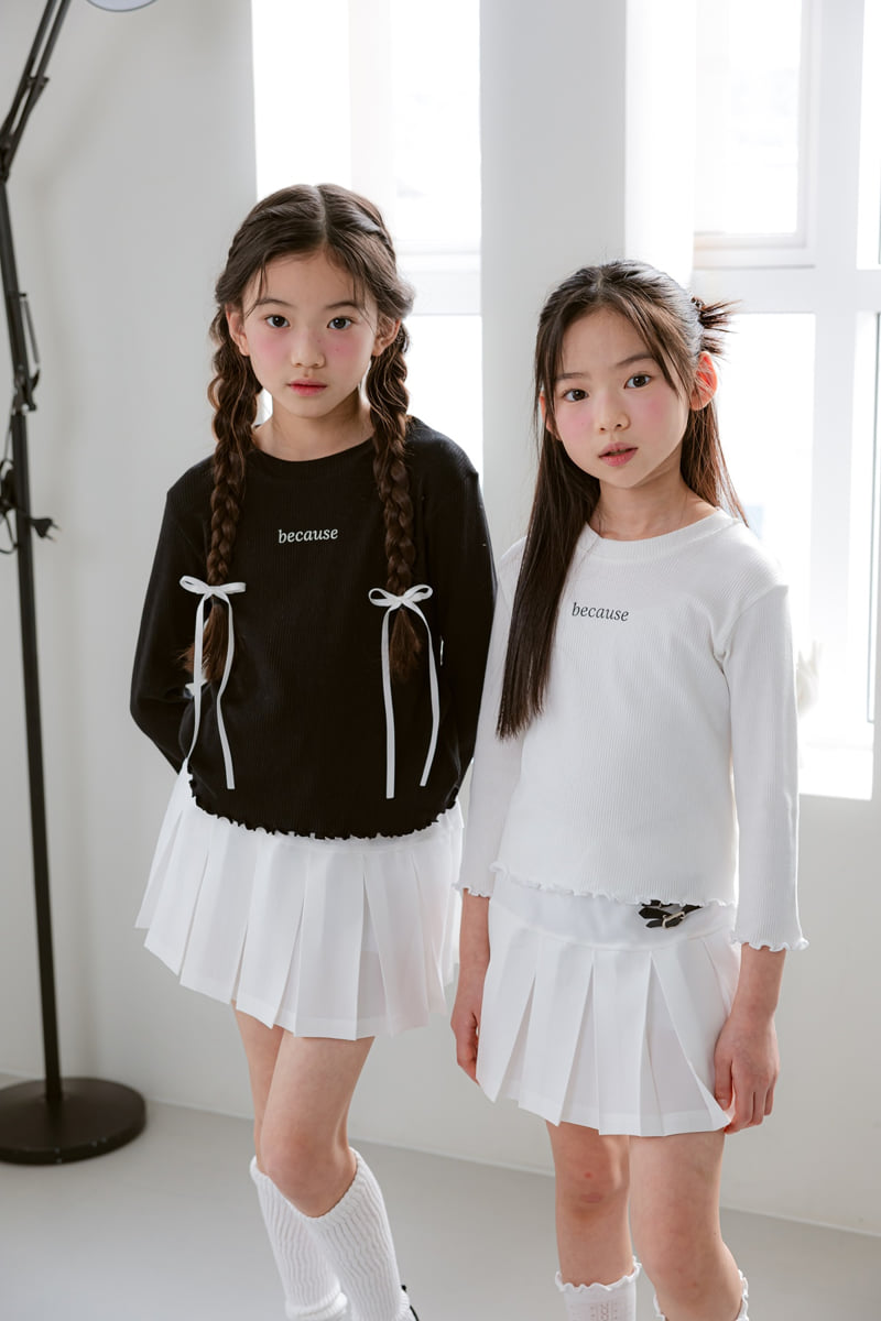 Sm2 - Korean Children Fashion - #kidzfashiontrend - T04 Rib Wave Tee - 11