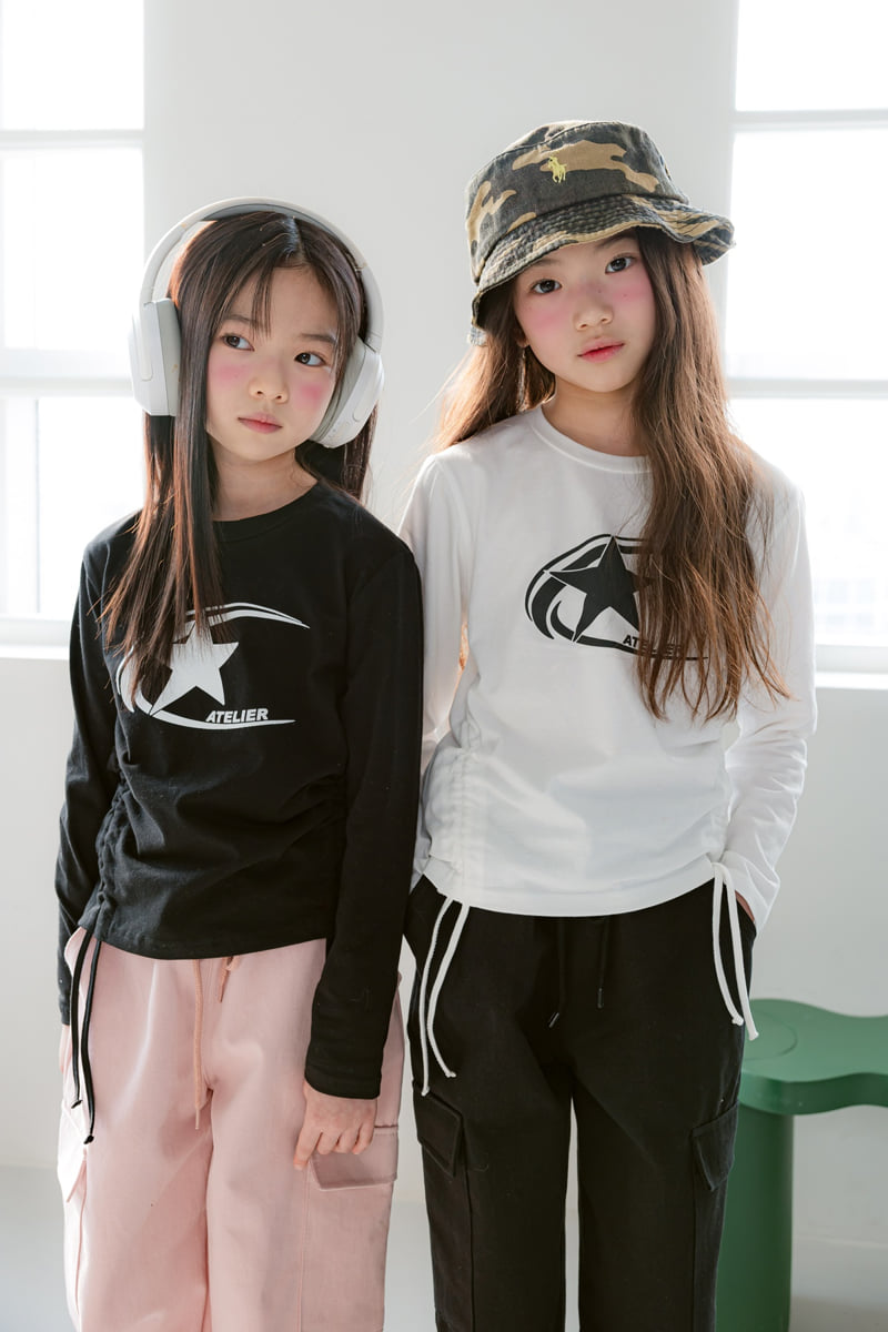 Sm2 - Korean Children Fashion - #kidzfashiontrend - T06 Star String Tee - 9