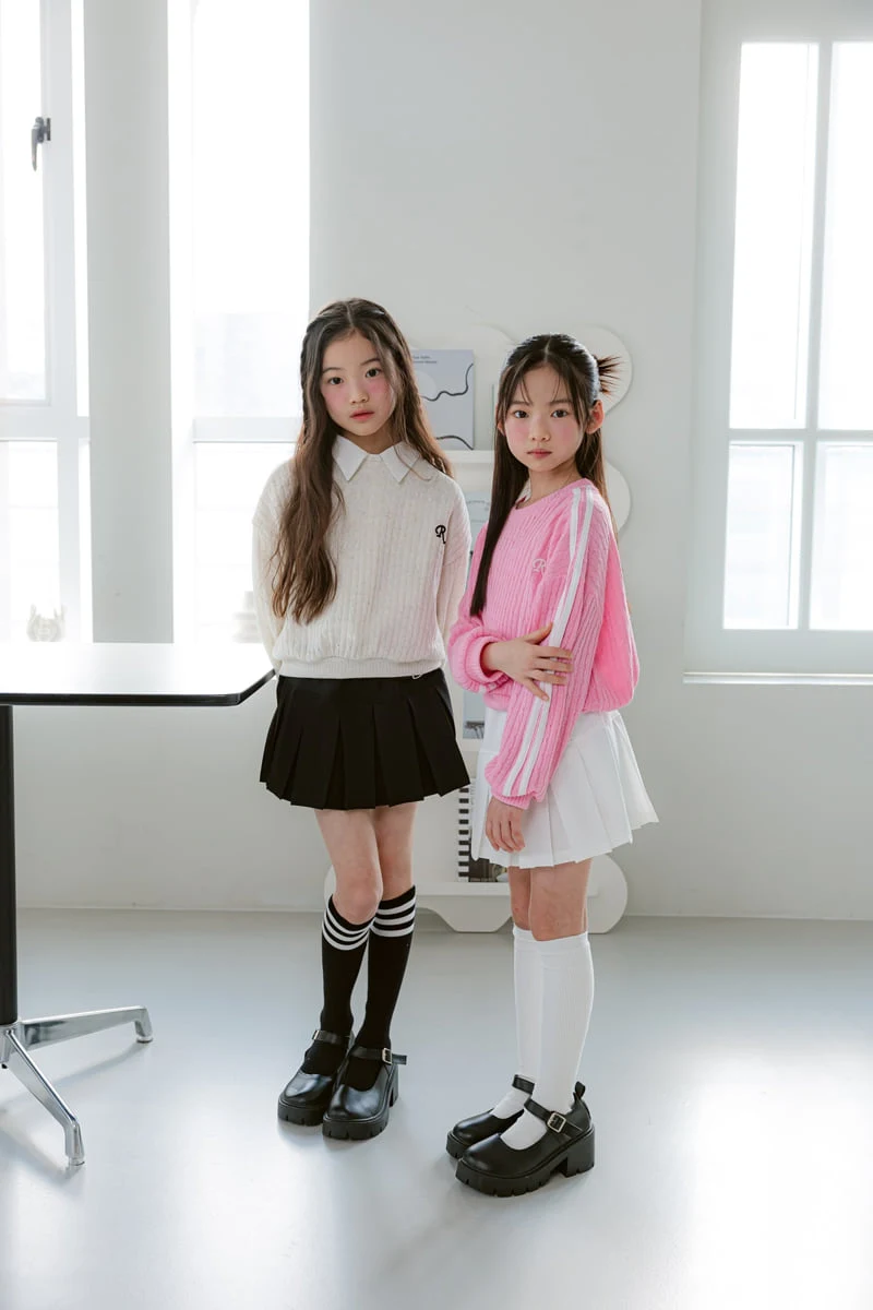 Sm2 - Korean Children Fashion - #kidzfashiontrend - K01 Tab Skirt - 7