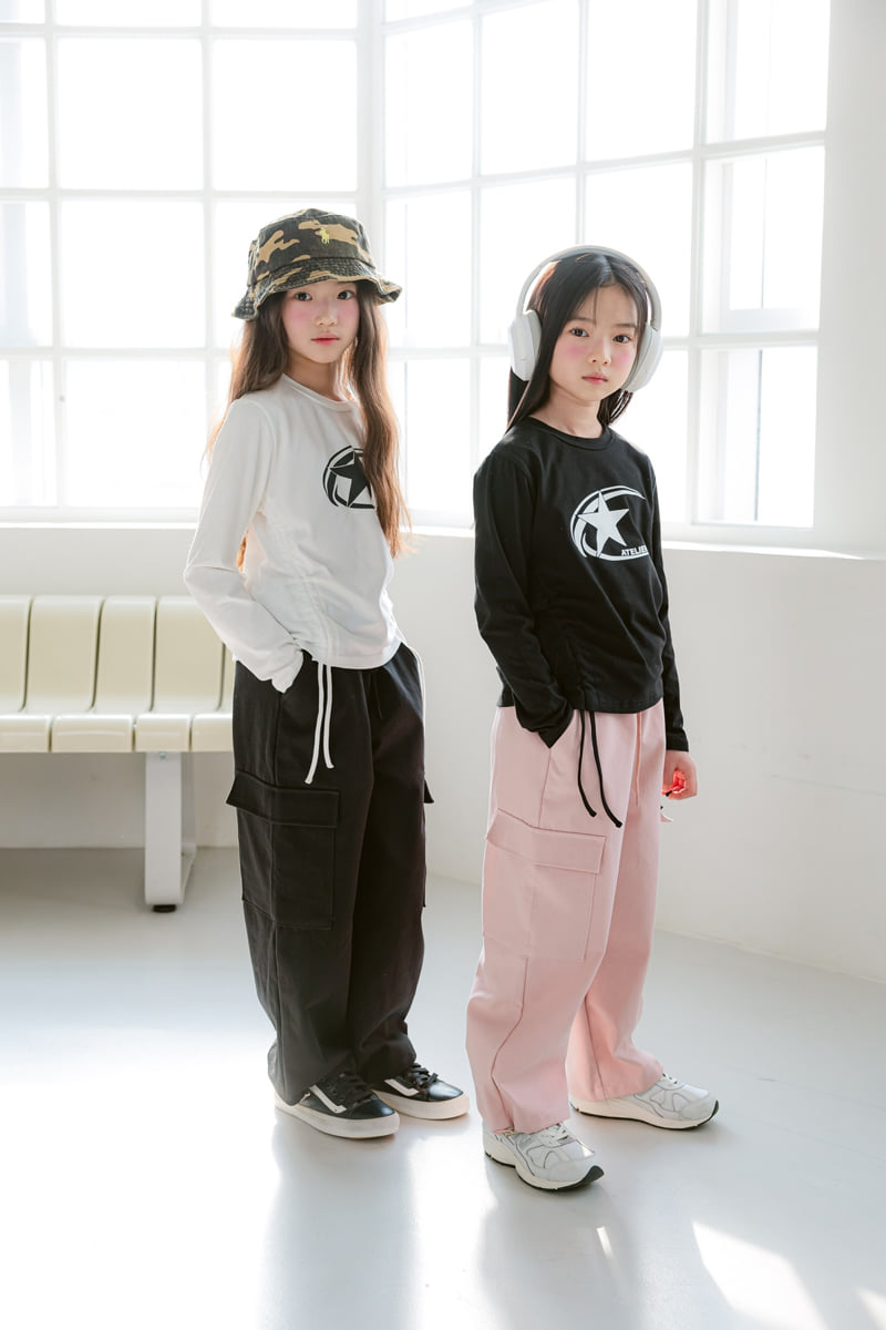 Sm2 - Korean Children Fashion - #littlefashionista - T06 Star String Tee - 11