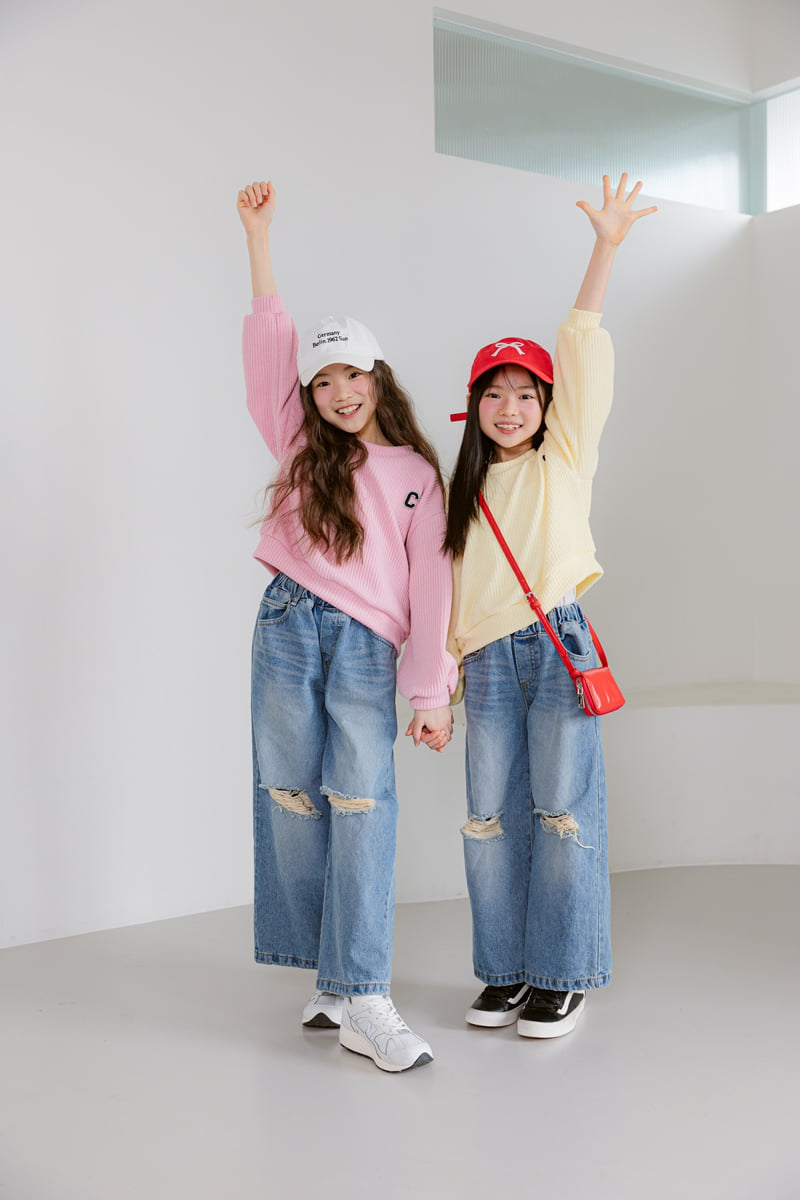 Sm2 - Korean Children Fashion - #littlefashionista - P01 Denim Pants - 6