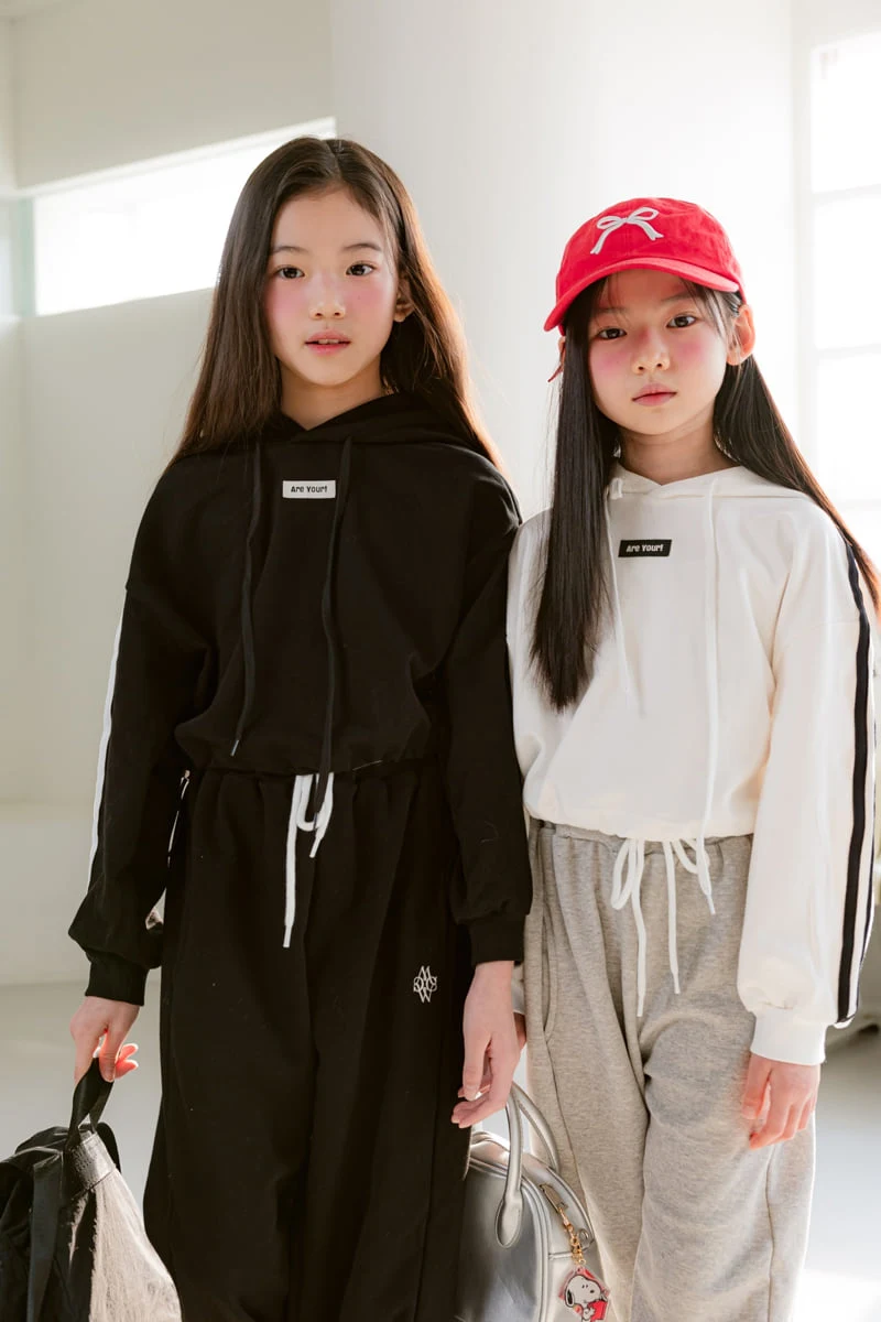 Sm2 - Korean Children Fashion - #magicofchildhood - T02 Line Hooded Sweatshirts - 7