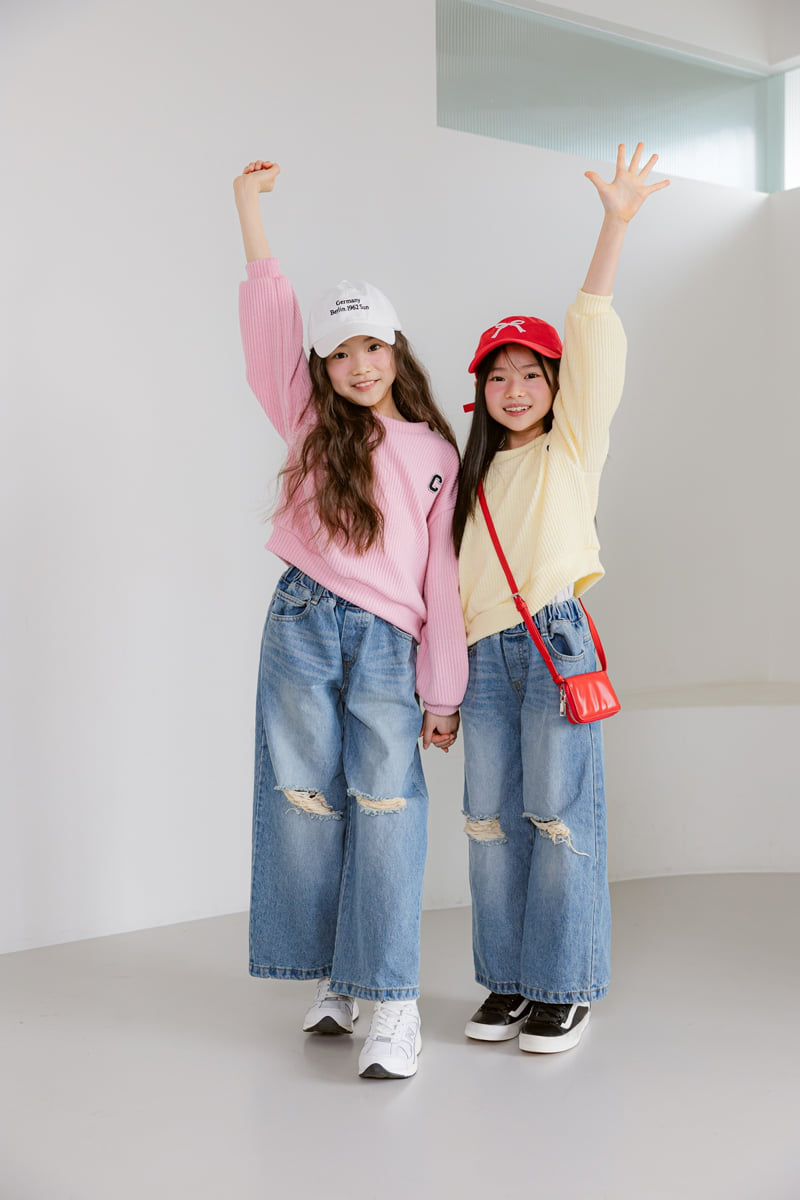 Sm2 - Korean Children Fashion - #minifashionista - P01 Denim Pants - 8