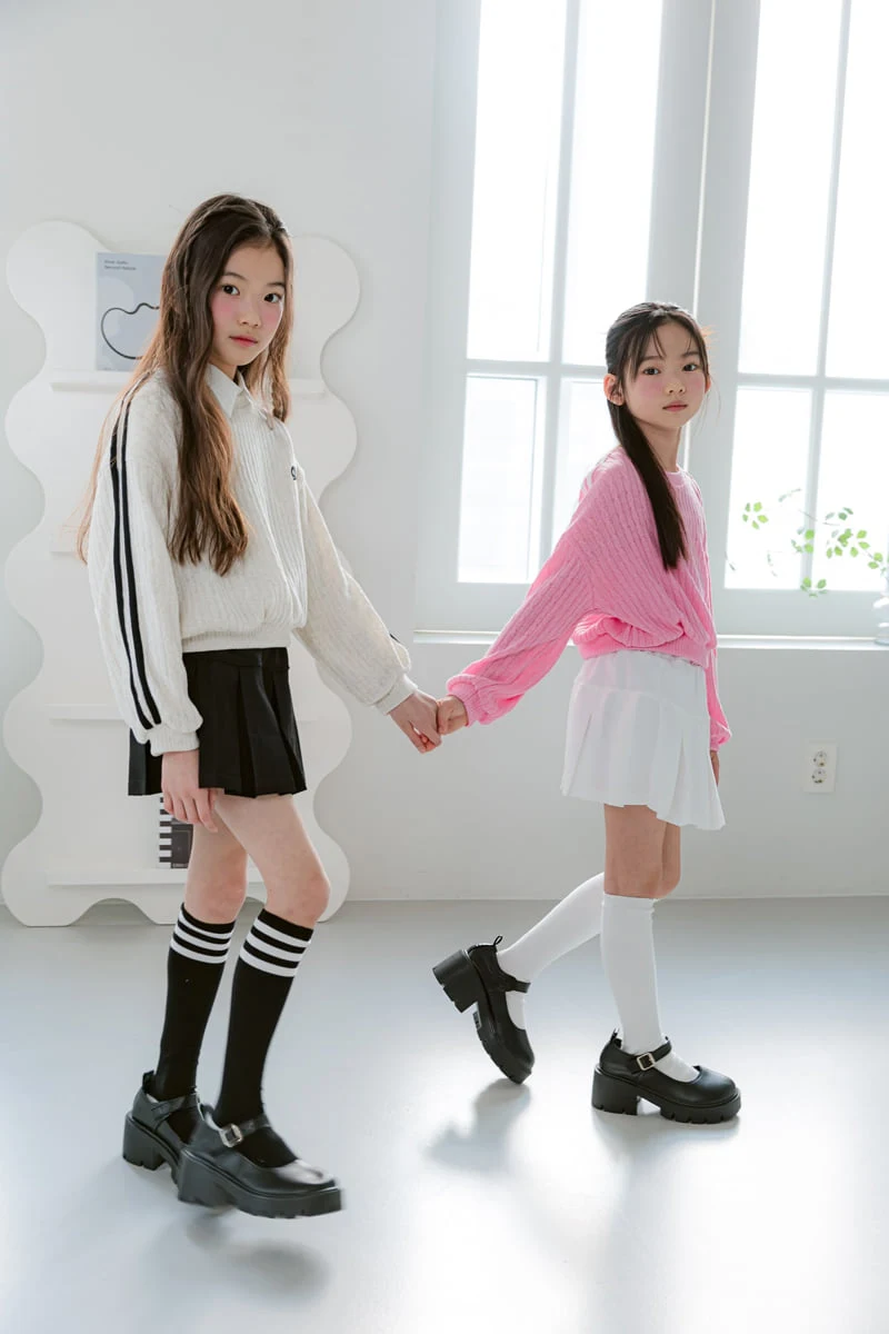 Sm2 - Korean Children Fashion - #minifashionista - K01 Tab Skirt - 11