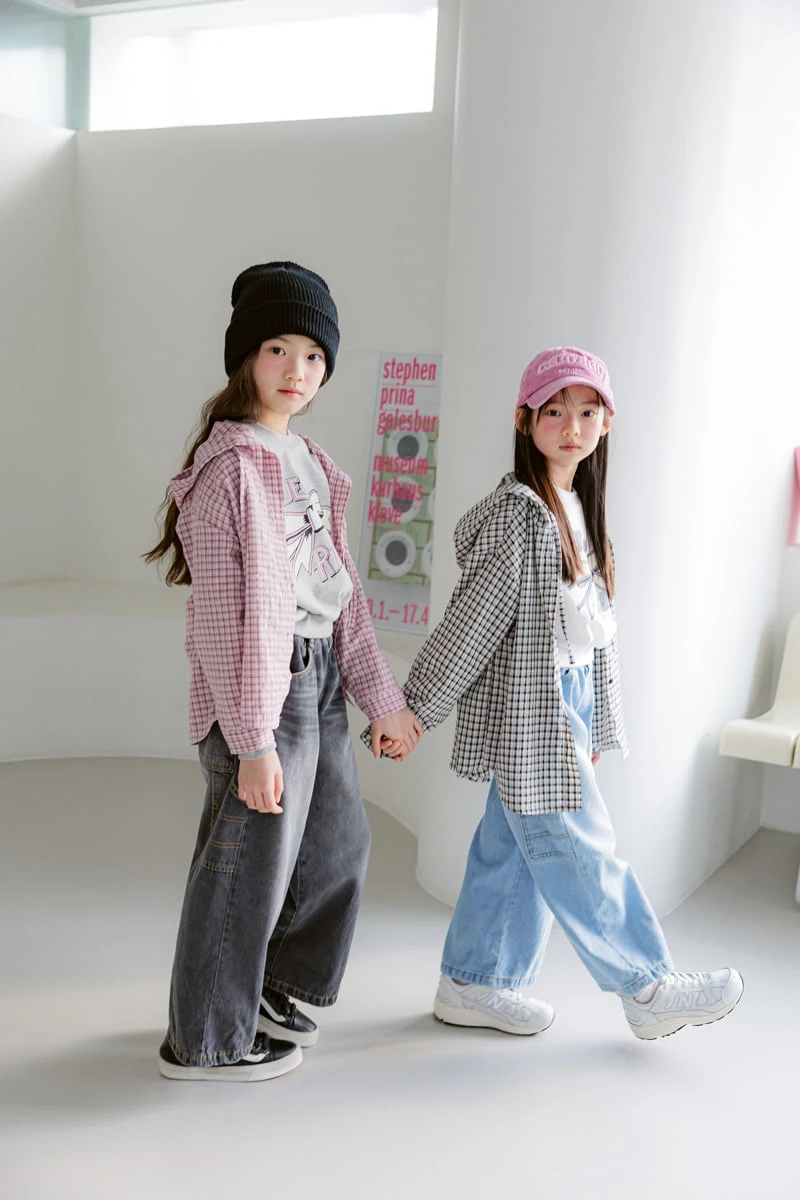 Sm2 - Korean Children Fashion - #prettylittlegirls - H02 Spring Hooded Shirt - 10