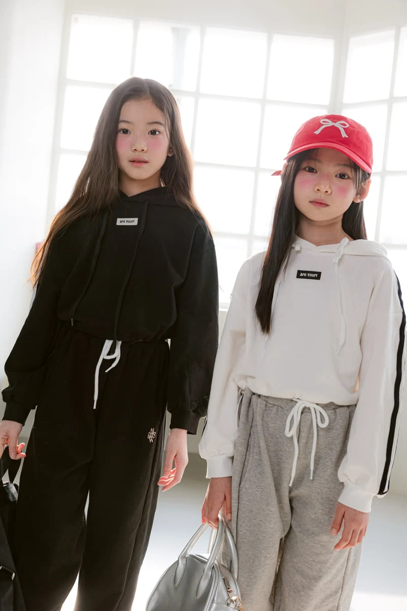 Sm2 - Korean Children Fashion - #toddlerclothing - T02 Line Hooded Sweatshirts - 11