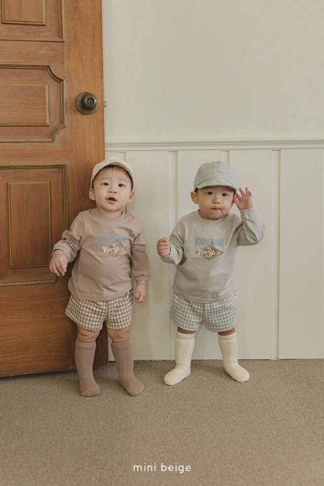 The Beige - Korean Baby Fashion - #babyboutique - Printed Long Sleeve Tee - 4