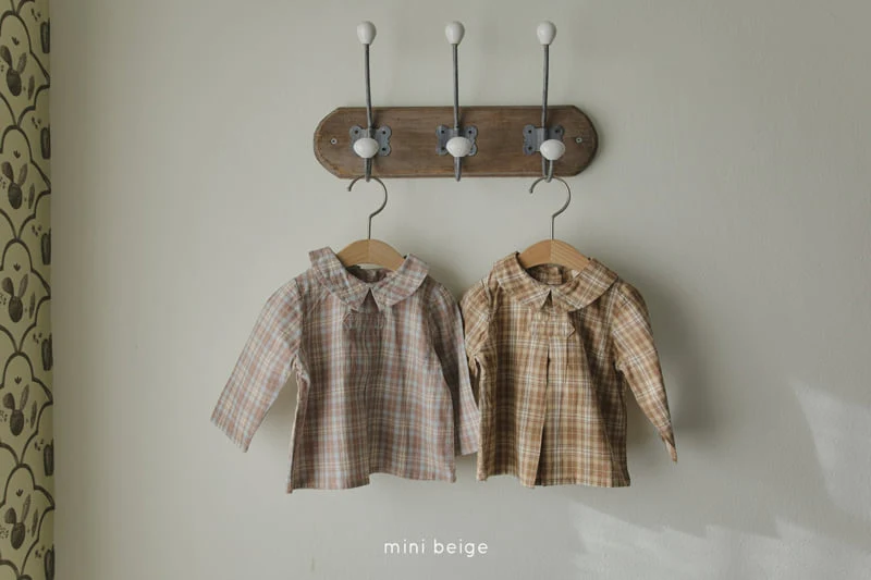 The Beige - Korean Baby Fashion - #babyboutiqueclothing - Bijo Blouse